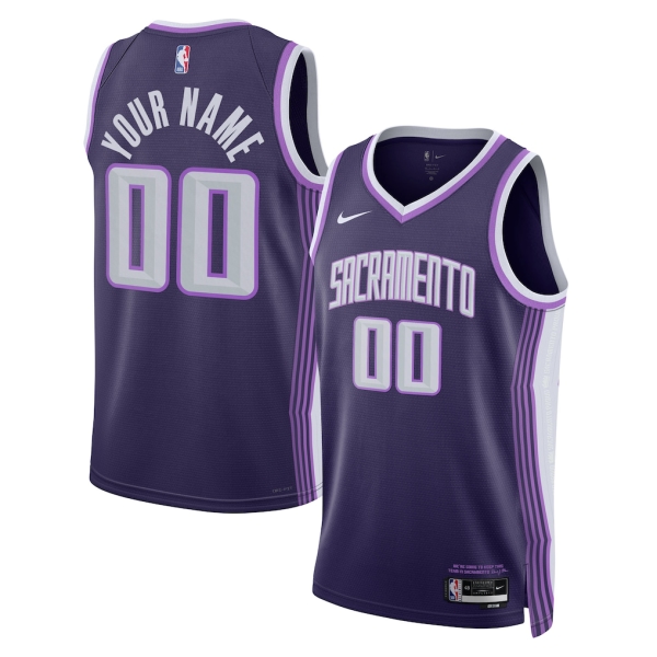 Sacramento Kings Trikot Benutzerdefinierte Nike 2025-26 City Edition Lila Swingman - Herren Sacramento Kings Trikot Benutzerdefinierte Nike 2025-26 City Edition Lila Swingman - Herren